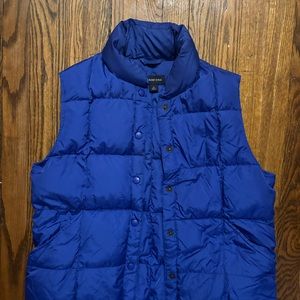 SOLD Lands end blue puffer